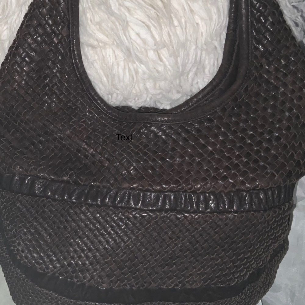 MONSERAT De LUCCA chocolate brown hobo bag - Picture 4 of 7